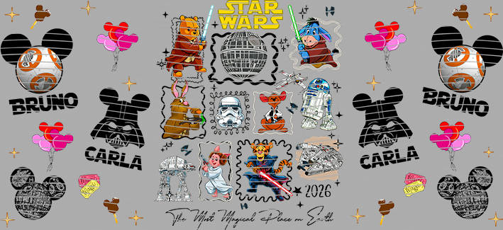16oz Disney style-D-1972